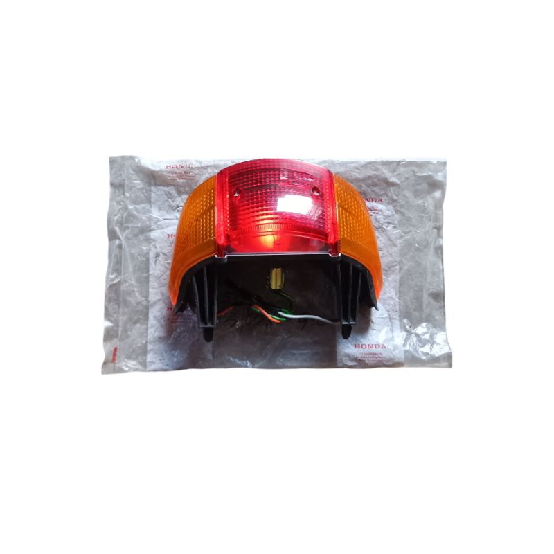 Stoplam Assy/ Lampu belakang Set Motor Honda Supra 100 X Lama XX V Original AHM Nos 33700-KEV-950