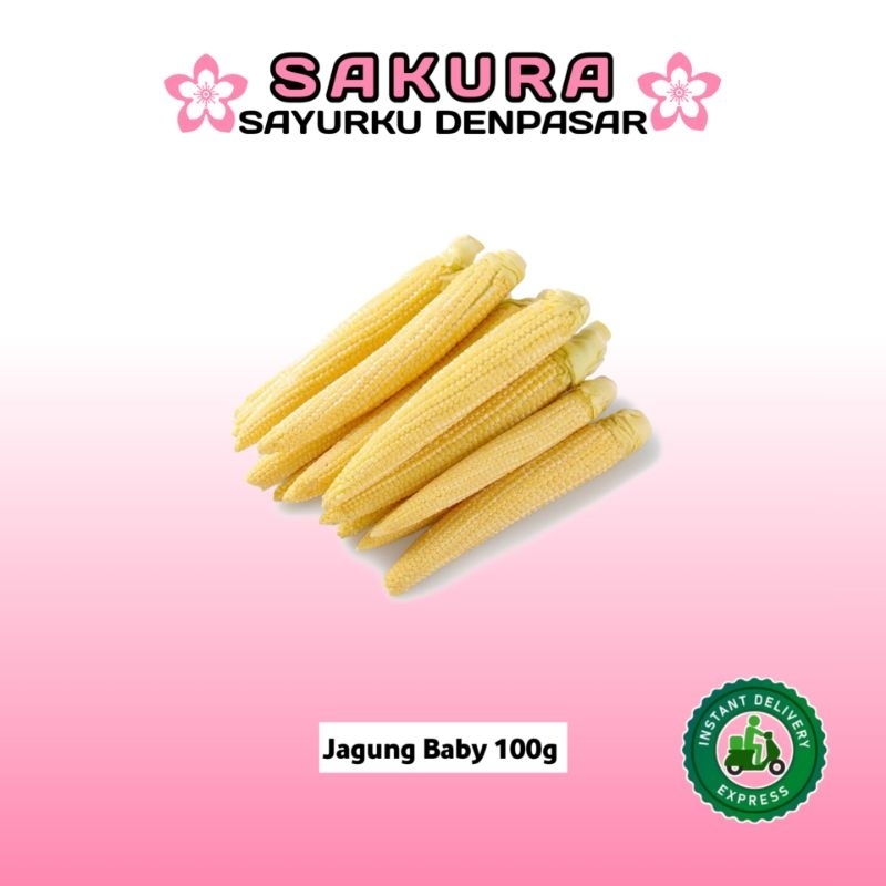 

Jagung Baby / baby corn 100g - SAKURA