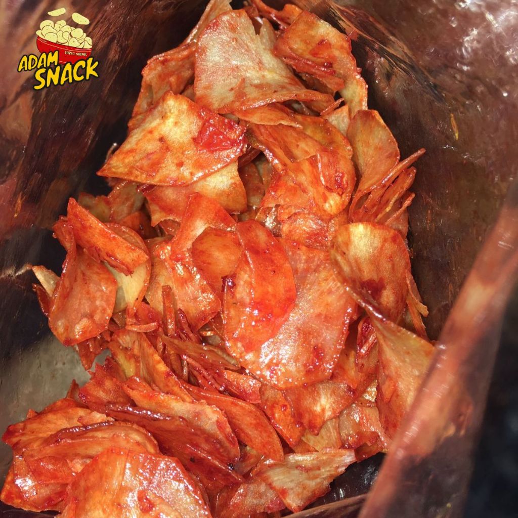 

keripik singkong lengket/rujak,singkong balado,singkong original, singkong lada 210g cod dan sameday