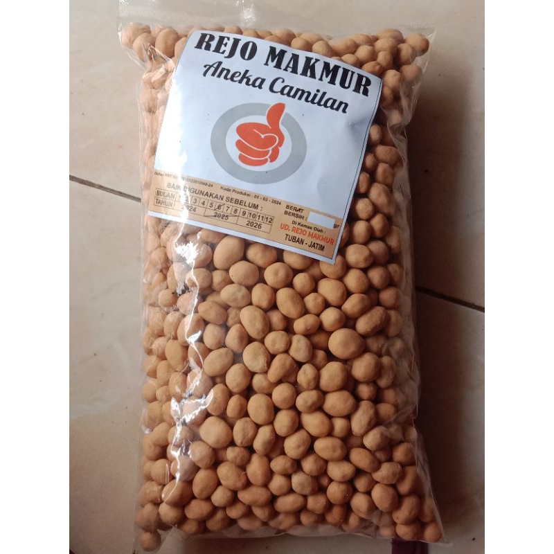 

raddy kacang telor enak renyah gurih, kemasan 150gram rejo makmur