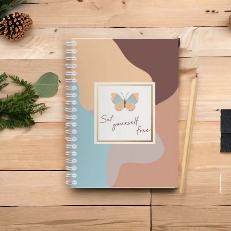 

NOTEBOOK A5 / BUKU CATATAN 50 LEMBAR / NOTEBOOK NOTEPAD / BUKU CATATAN DIARY