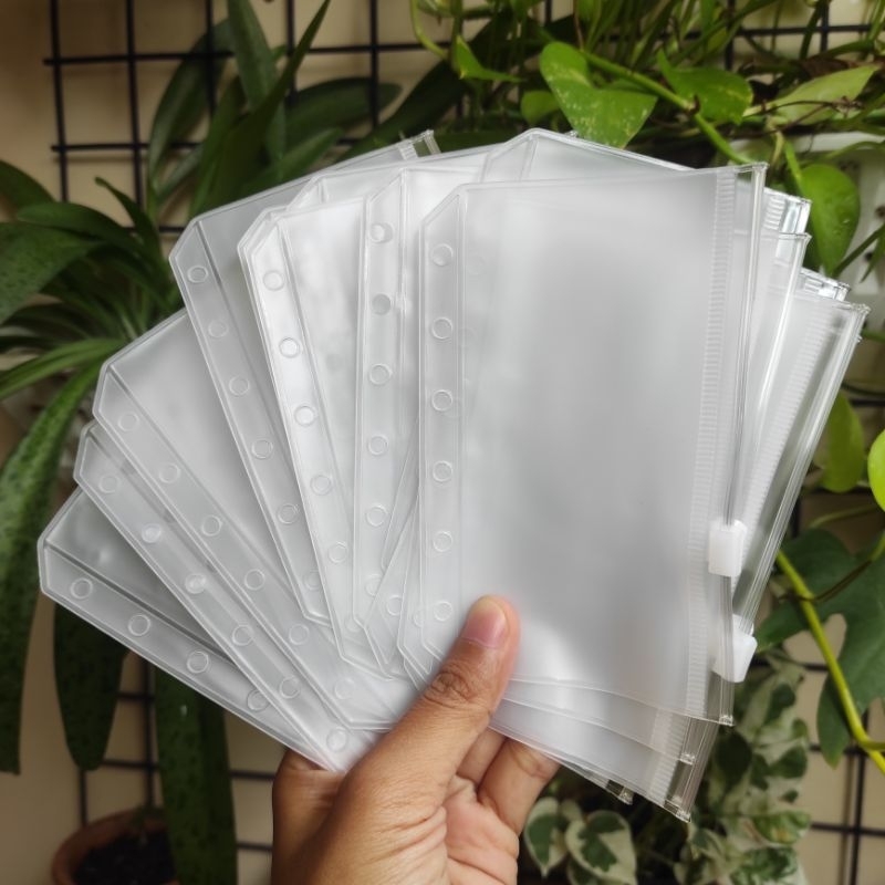 

Ziplock Kantong PVC Binder A7 ring 6