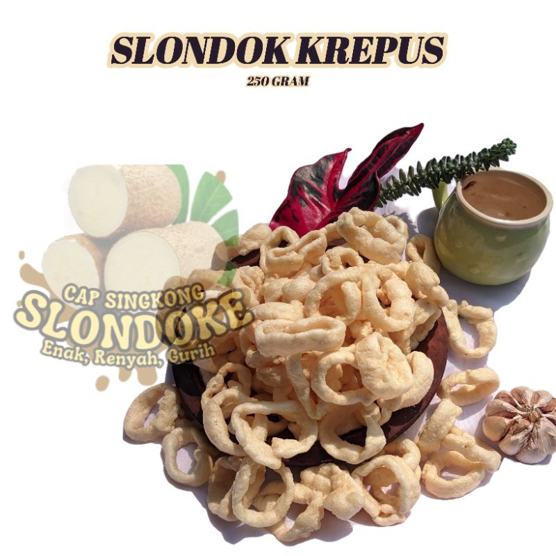 

Slondok Krepus 250 gram Khas Borobudur