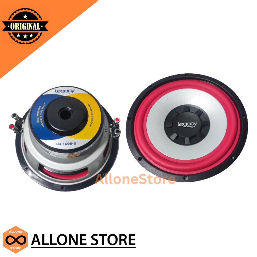 Speaker 10 Inch Subwoofer Legacy Double Coil LG 1098 2