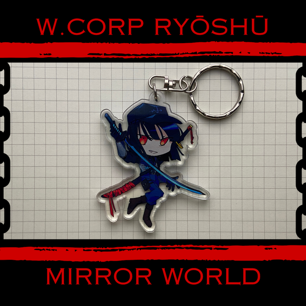 Limbus Company | WCorp Ryoshu Keychain Fanart