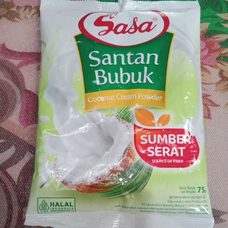 

Sasa santan bubuk 75 grm