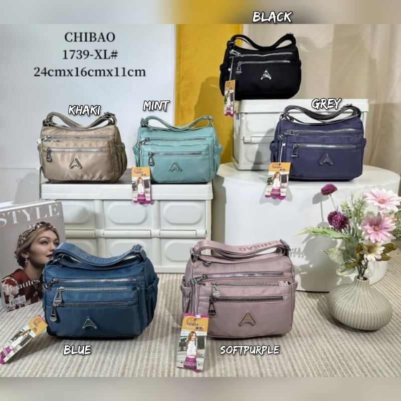Tas Selempang ORI CHIBAO PARASUT 6Sleting CB7139-XL