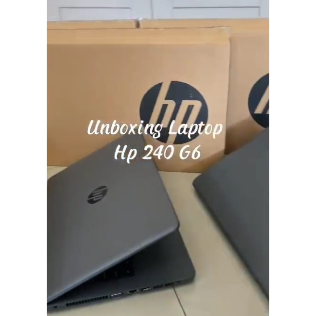 LAPTOP HP laptop like new...stok Lama, seken rasa baru....nyuss pokoke hp 240 g6 i3-6110  ram 4gb ss