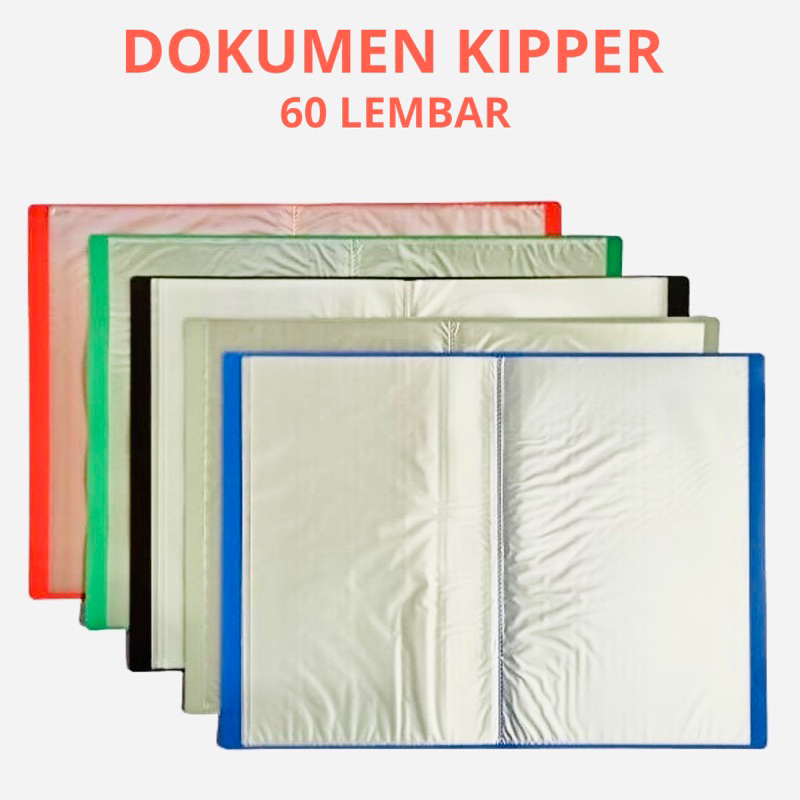 

HD Clear Holder Document Keeper F4 60-Lembar