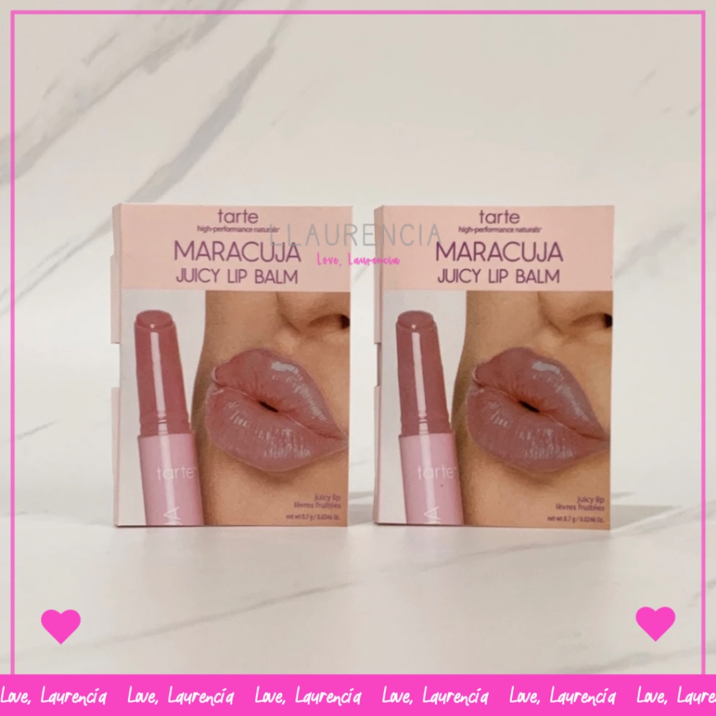 Tarte Maracuja Juicy Lip Balm mini size / lip gloss balm lipstick