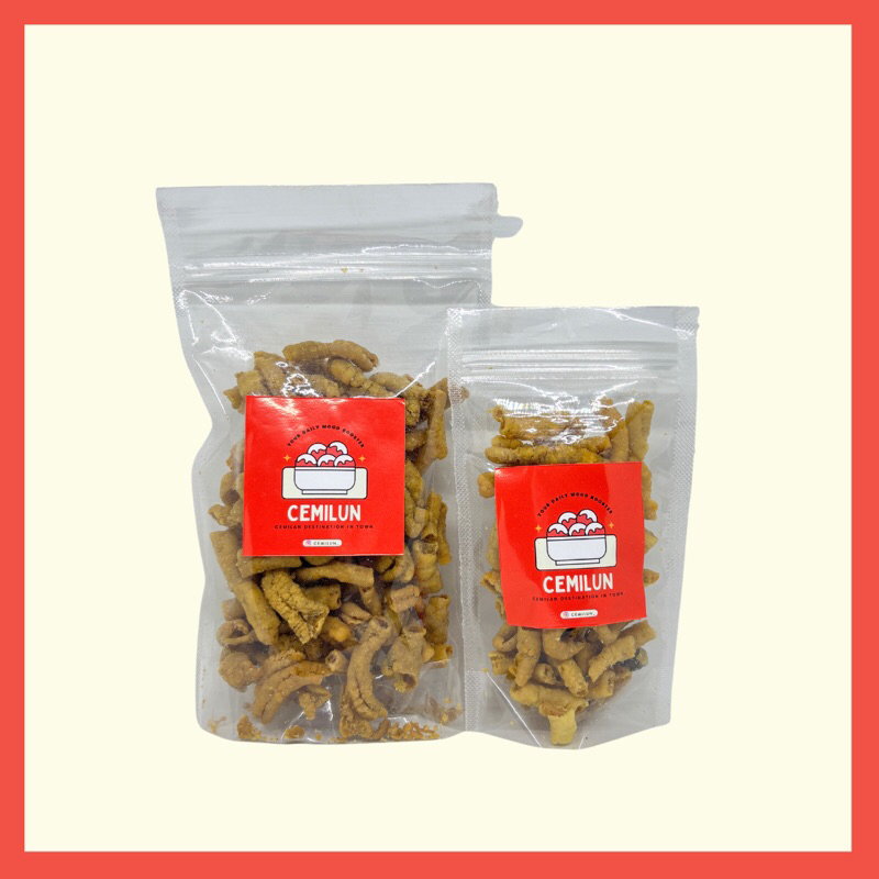 

Cemilun - Keripik Usus Crispy Ori Gurih Renyah Murah