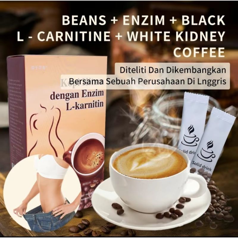 

COD 1 BOX KOPI HITAM L CARNATINE | KOPI PELANGSING PENURUN BERAT BADAN | KOPI DIET PERUT BUNCIT