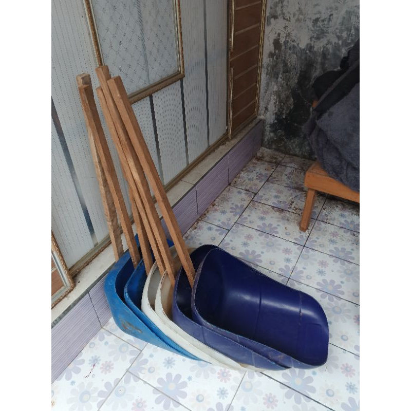 pengki plastik/serok/sekop/ikrak sampah kuat plastik tebal