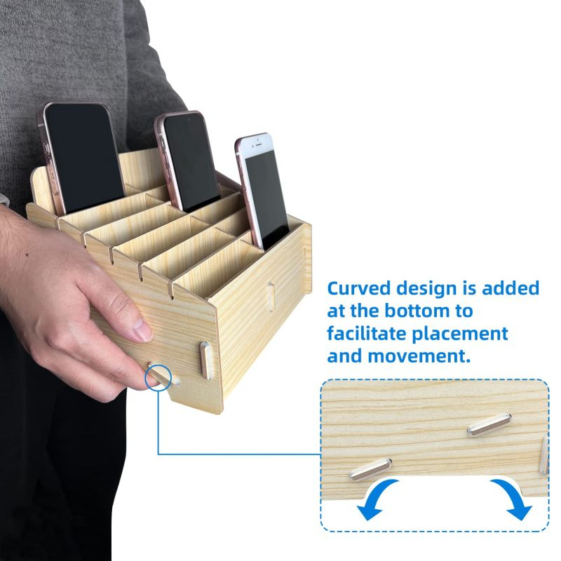 12/24shots Management Box Handphone / Rak Tempat HP / Rak Box Servis Cell Phone