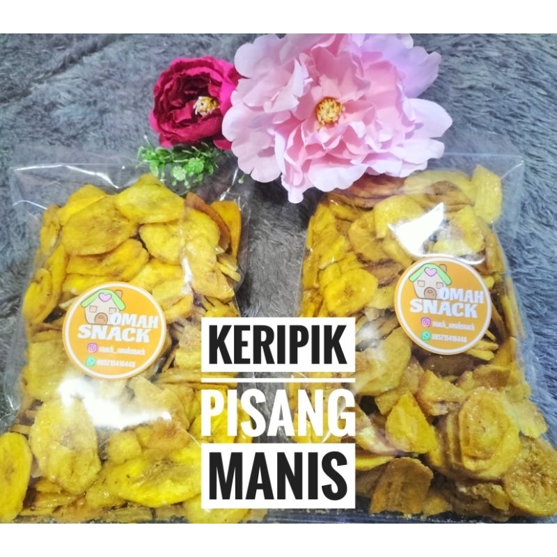 

Keripik Pisang Manis 1 Kg - Omah Snack