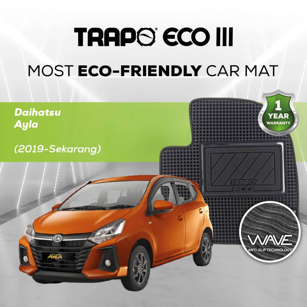 Karpet Mobil Trapo Eco III Daihatsu Ayla (2019-Sekarang)