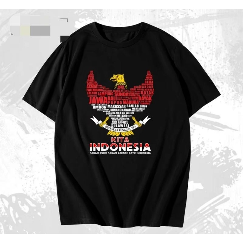 KAOS BHINEKA TUNGGAL IKA KITA INDONESIA