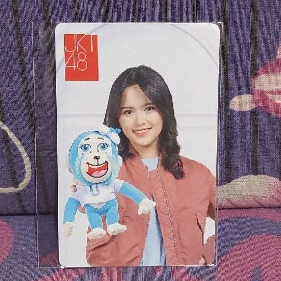 Photocard Adel JKT48 x J Trust Bank Vol.3 Brown