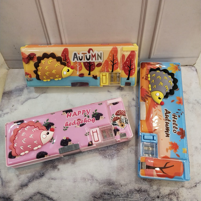 

TEMPAT PINSIL MAGNET 3D 551-28 MOTIF LANDAK//KOTAK PENSIL MAGNET