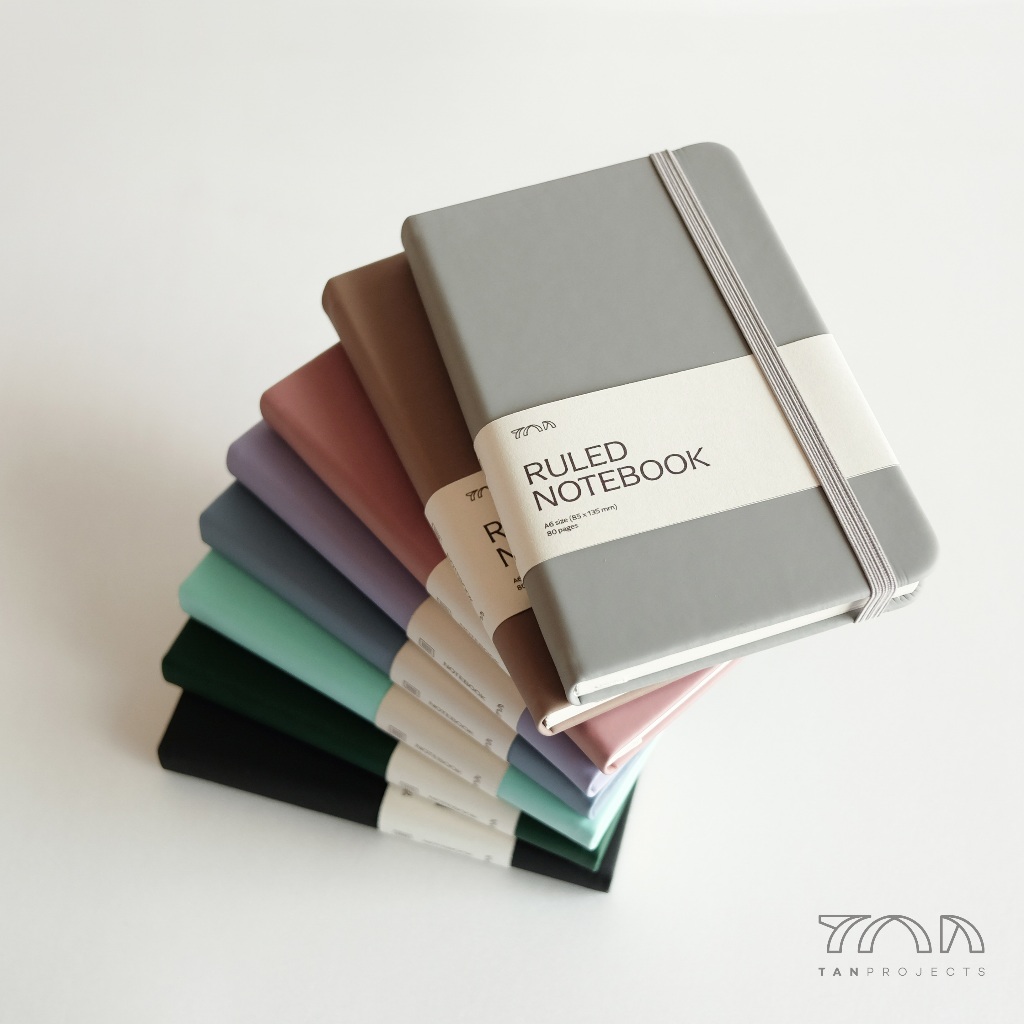 

mh Ruled Notebook Pocket Size A6 Pu Leather 9.5 x 14cm