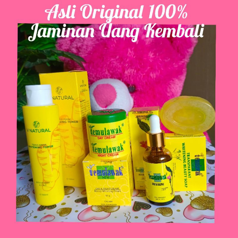 ❤PAKET  BERJERAWAT TEMULAWAK ORIGINAL ASLI 100%