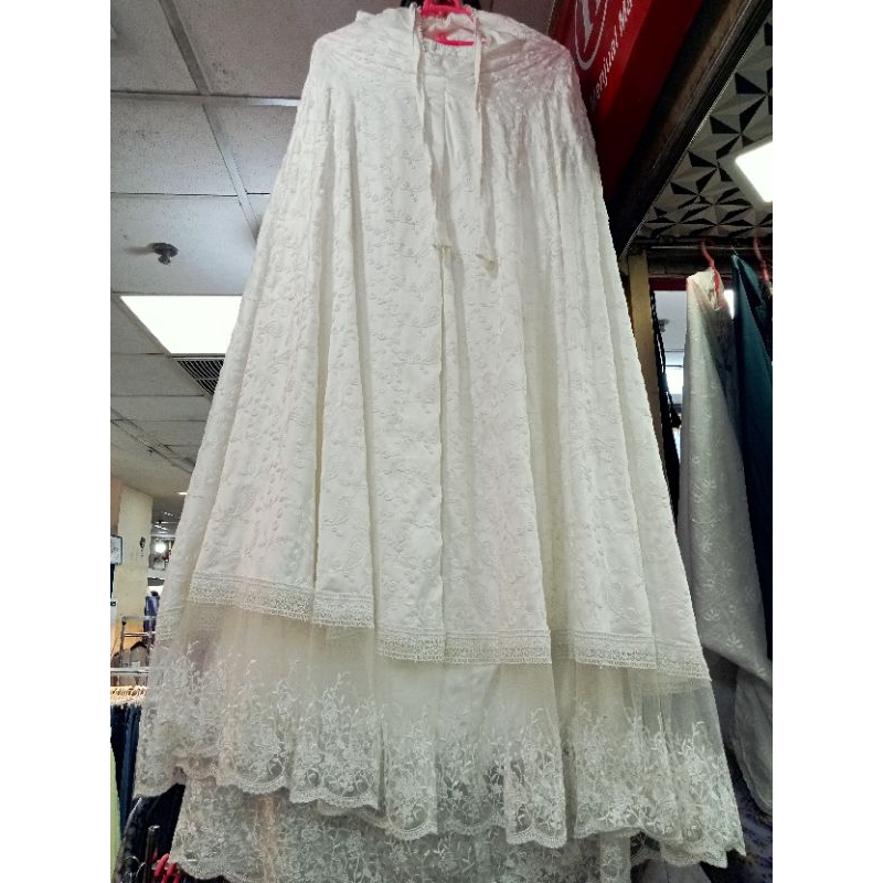 Mukena Sutra Paris Premium Organdi