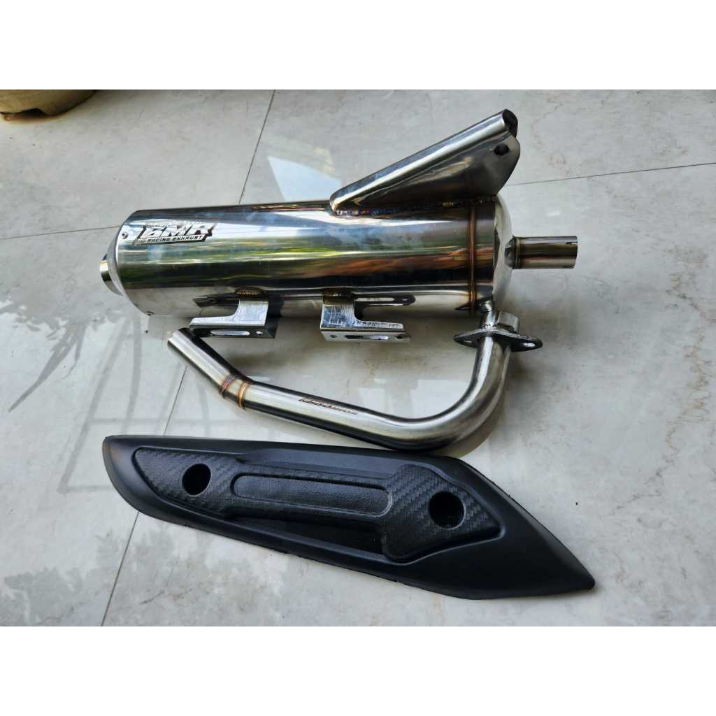 Knalpot Mio Stadart racing Copy CMS TZM Stainles Mio sporty mio smile mio soul ORI BMR