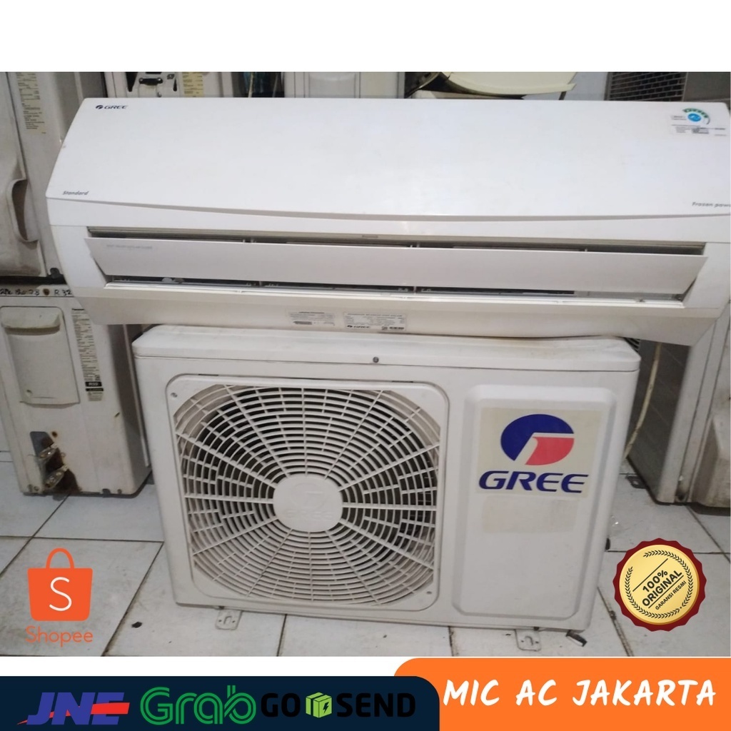 AC gree Split 2 PK R410 Second bekas Unit only