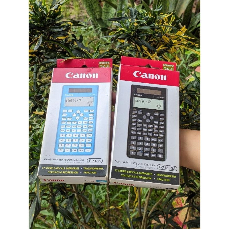 

Calculator Canon F-7185, Canon F-718SGA preloved/bekas/pemakaian pribadi