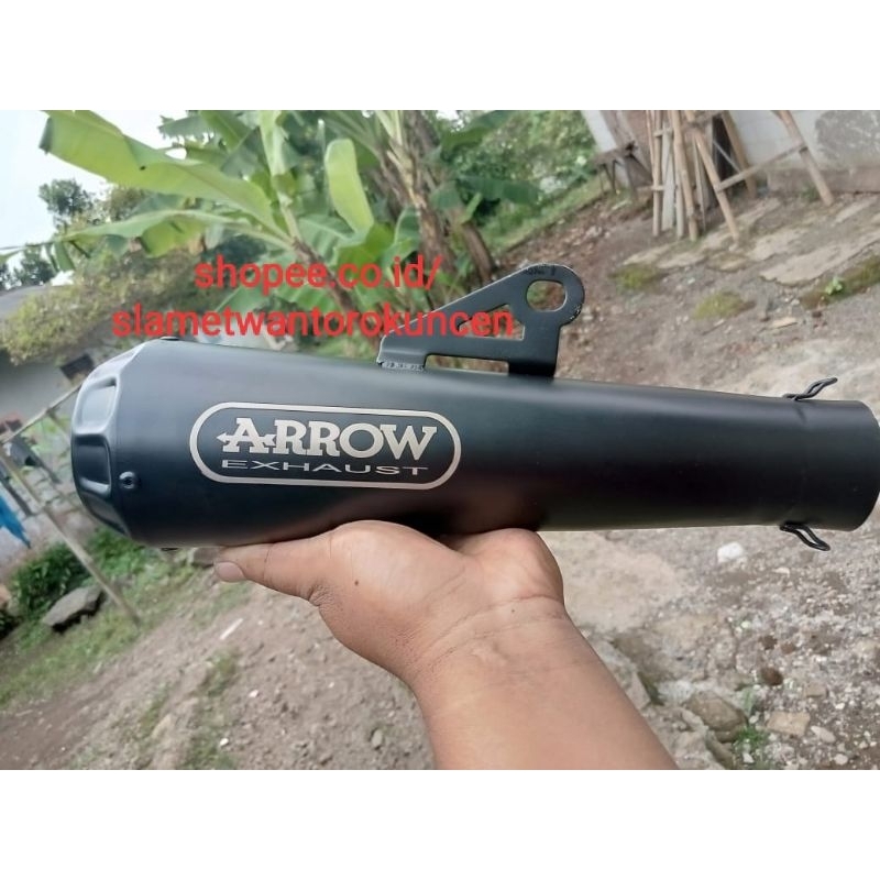 knalpot racing slincer Arrow R15 CBR Vixion