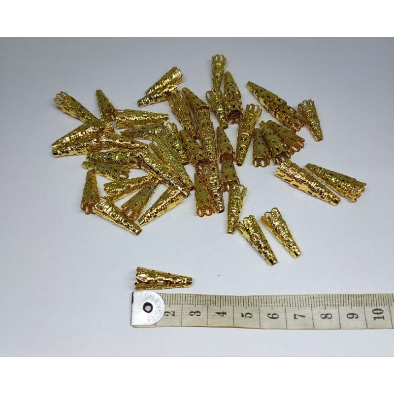 Variasi emas/ model terompet ( isi:20gram )