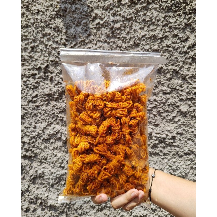 

Murah Mie gulung pedas daun jeruk isi 5gram I35