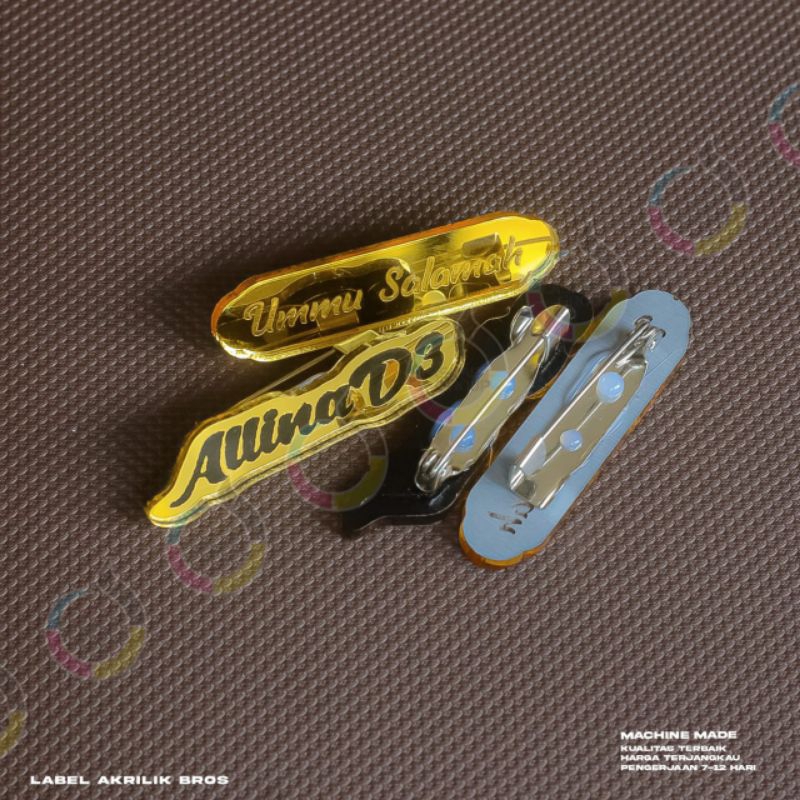 bros akrilik bross akrilik nama bros akrilik custom bros hijab custom bros pakaiannya