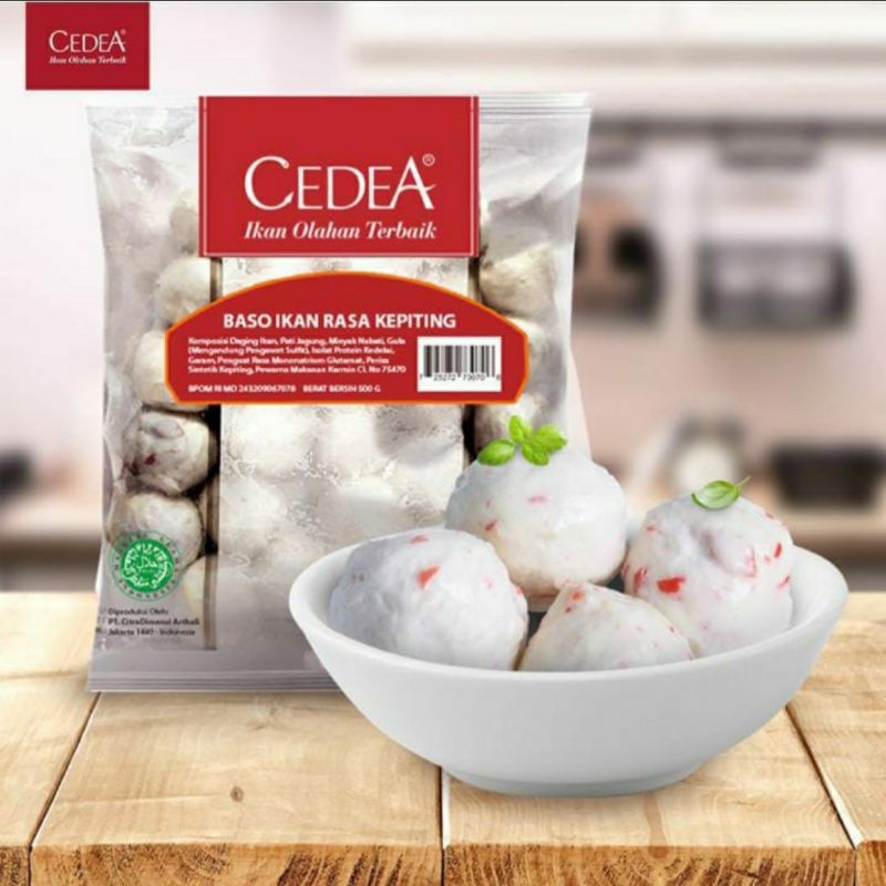 

CEDEA BASO KEPITING 500 / CRAB FISH BALL 500