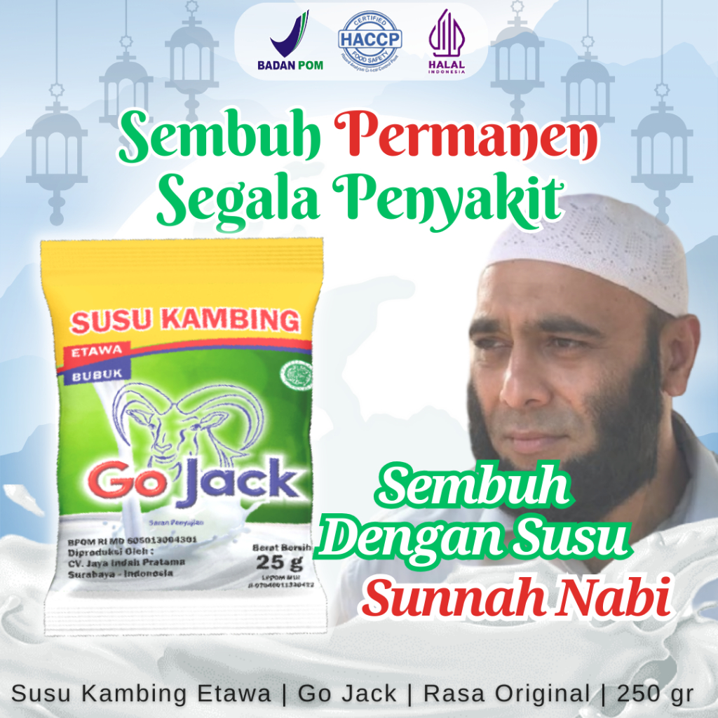 

Go Jack Susu Etawa Etawa Sachet Rasa Original 25 gram