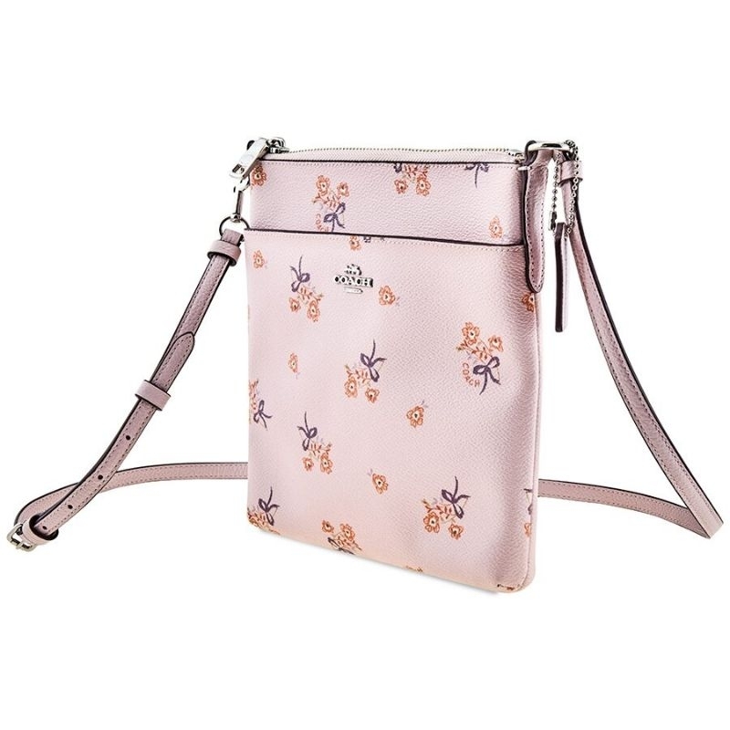 COACH ICE PINK FLORAL BOW MESSENGER AUTHENTIC Tas Wanita Branded