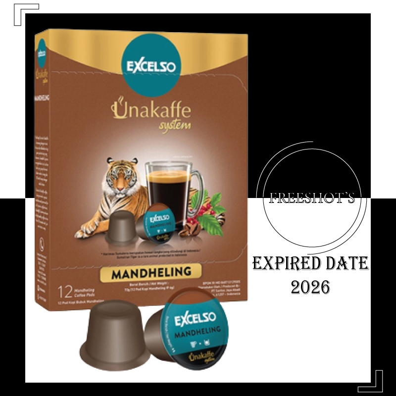 

Excelso Unakaffe Kopi Kapsul Mandheling (1 Box 12 Capsule)