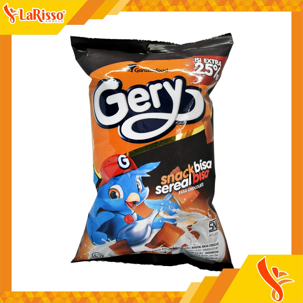 

GERY SNACK&CEREAL COKLAT (80GR+20GR)