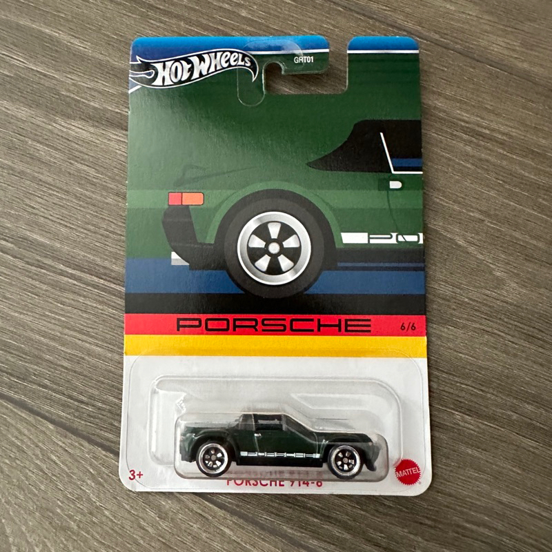 Hot wheels porsche 914-6 CHASE CAR  green hijau