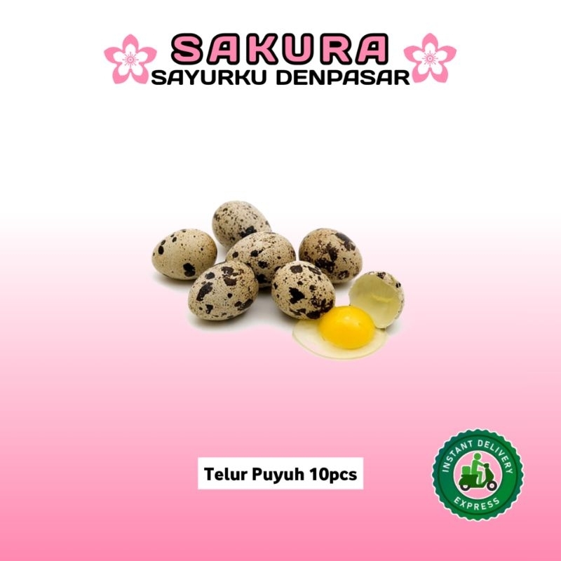 

Telur Puyuh 10 butir - SAKURA