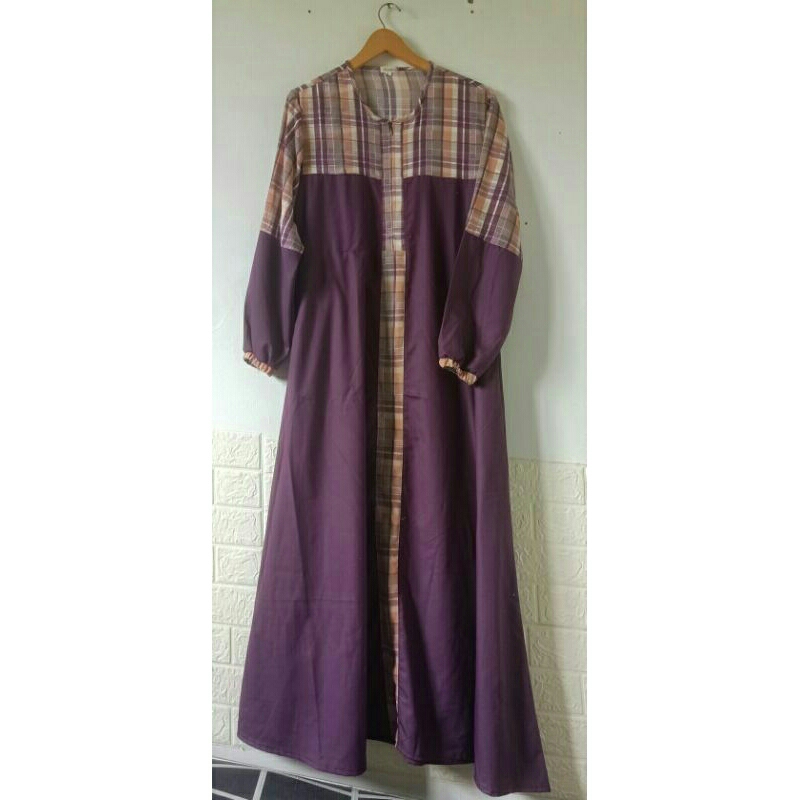ALeena gamis toyobo mix crinckle motif // gamis katun toyobo premium //gamis terbaru 2024