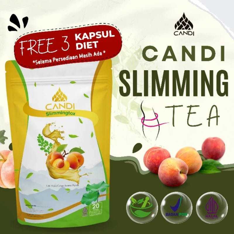 

CANDI SLIMMING TEA TEH HIJAU PELANGSING BADAN teh diet ampuh menurunkan berat badan