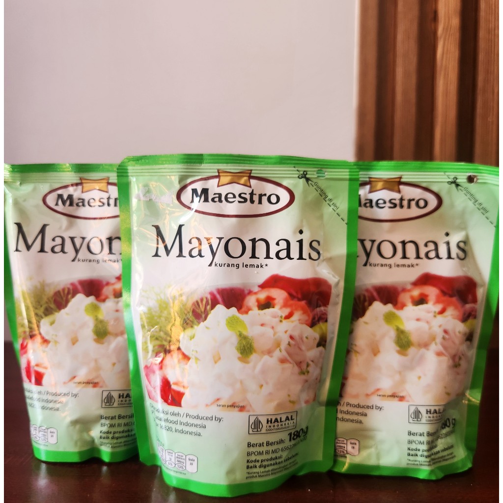 

Maestro Mayonnaise Pouch 180 gr