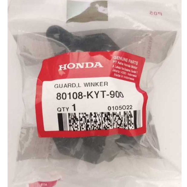 Cover Dudukan Lampu Sein Belakang Kiri Honda Scoopy Karburator KYT Part Number 80108KYT900