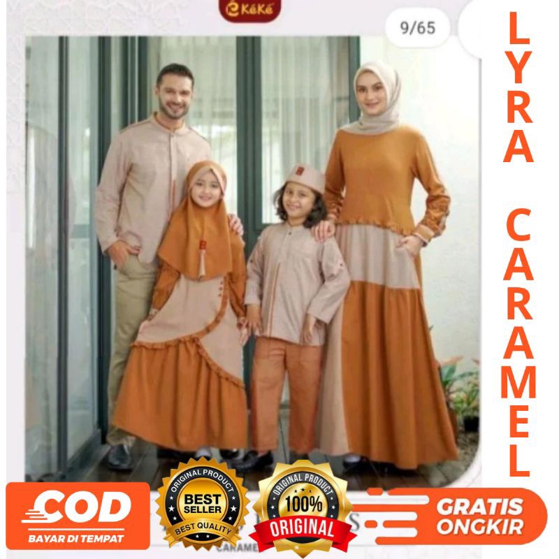 PROMO SARIMBIT KELUARGA 2023 LYRA SERIES CARAMEL BY KEKE ORlGlNAL