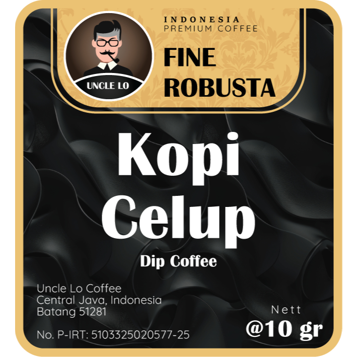 

KOPI CELUP "FINE ROBUSTA" SINGLE ORIGIN COFFEE