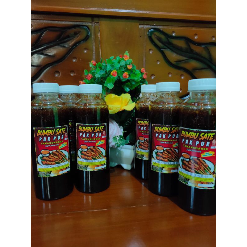 

Bumbu sate PAK PUR TAWANGMANGU