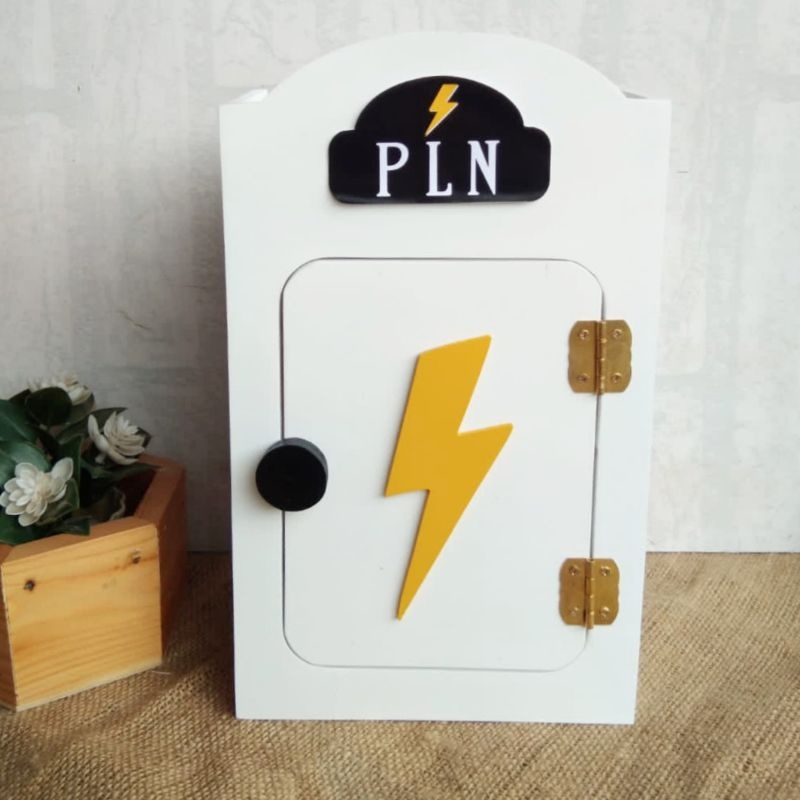 Home living Bok Meteran PLN token/pulsa tempat pelindung bok meteran