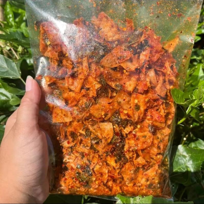 

Keripik Kriwil Singkong Pedas Daun Jeruk