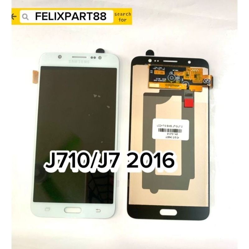 LCD + TOUCHSCREEN SAMSUNG GALAXY J7 2016 J710 LCD + TS FULLSETT J710